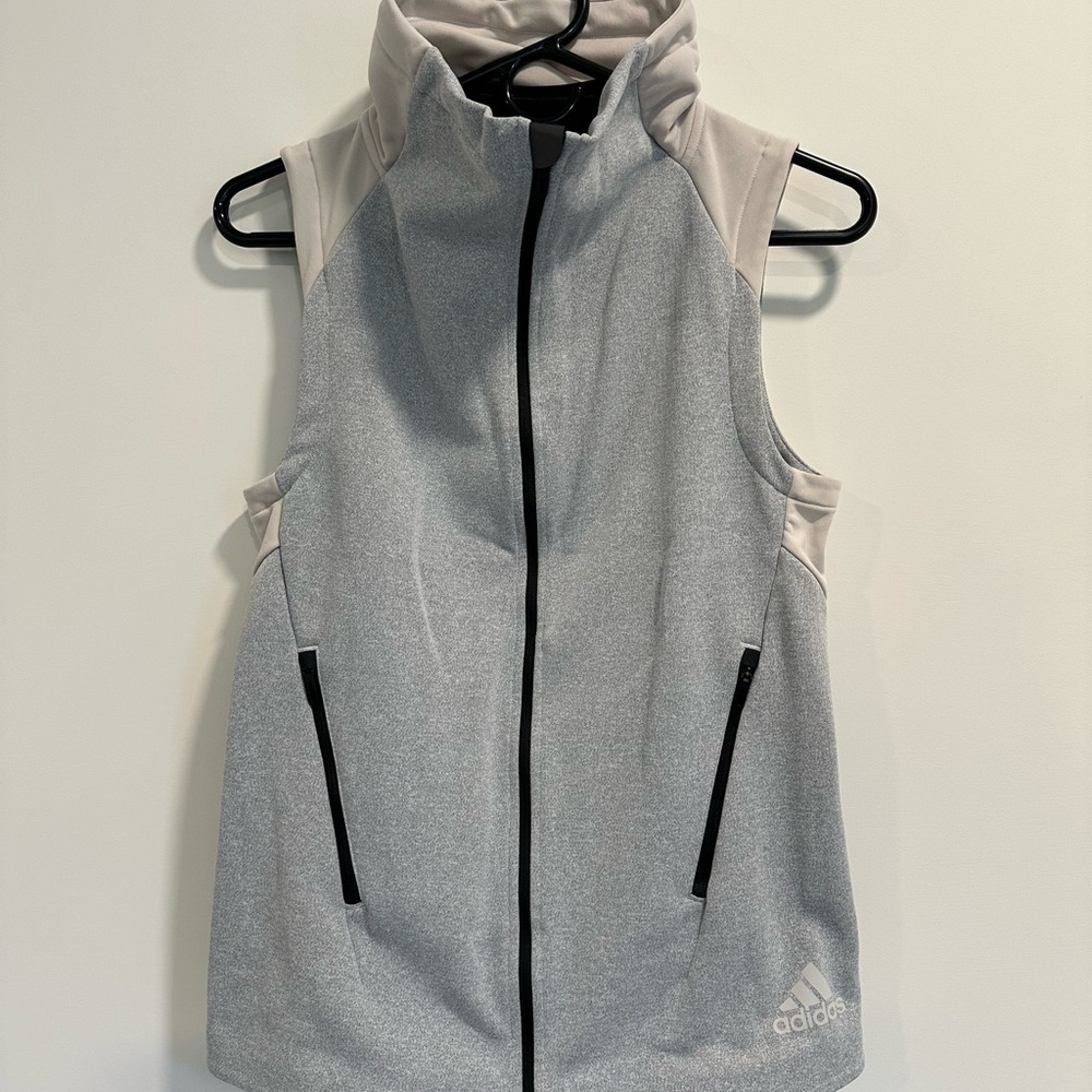 Adidas Gray Sleeveless Vest